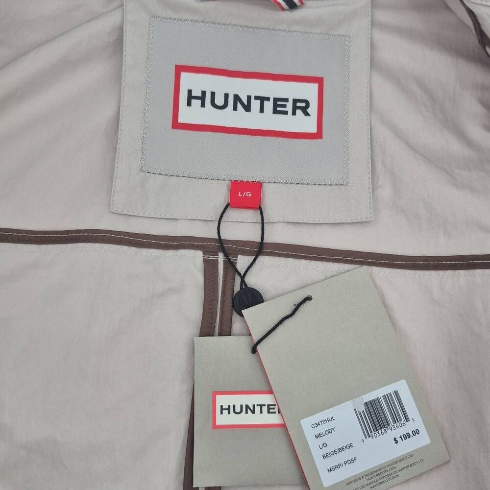 Hunter Patti Belted Utility Trench Coat Women's Size L - Picture 6 of 9